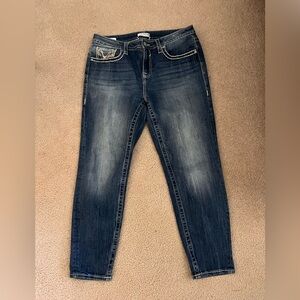 Vigoss Women’s Medium Dark Blue Skinny Jeans